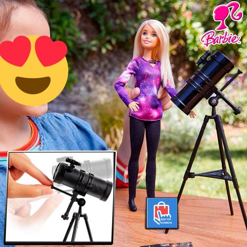 Boneca Barbie - Barbie National Geographic - Astrofísica - Mattel