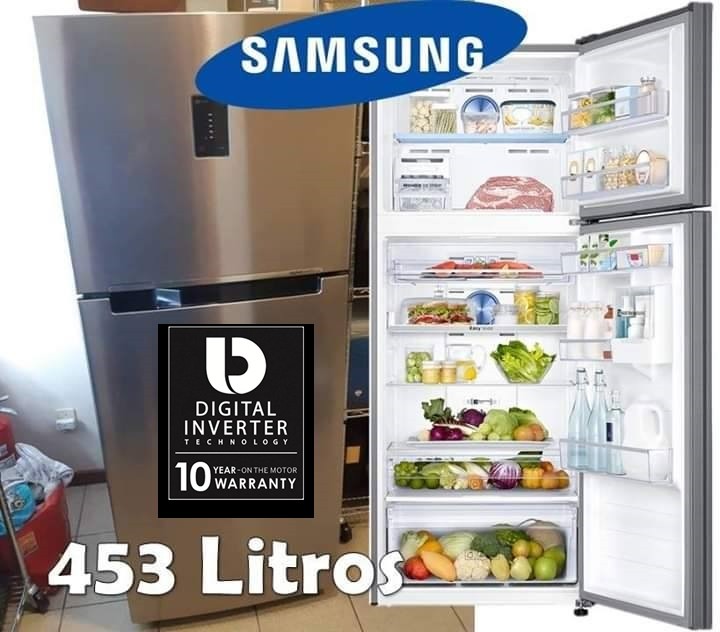 Geladeira/Refrigerador Samsung Duplex RT46K6261S8 Inox Look 453L