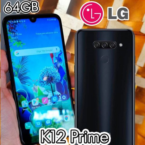 Smartphone LG K12 Prime 64GB 4G Octa Core – 3GB RAM Tela 6,26” Câm. Dupla + Câm. Selfie 13MP