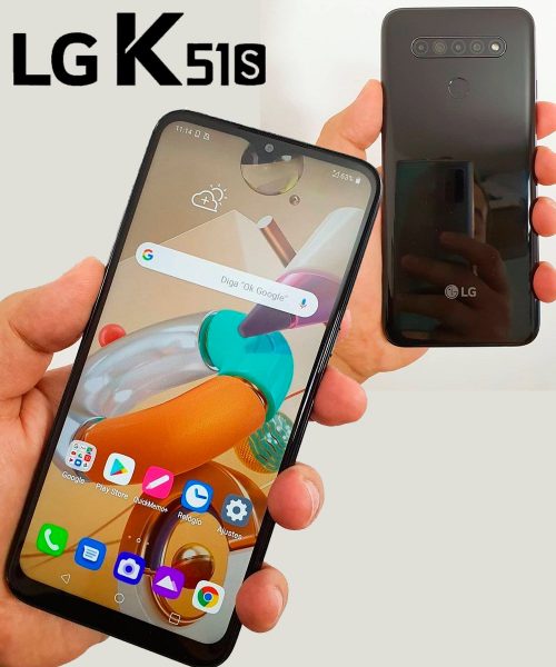 Smartphone LG K51S, 3GB64GB, 32MP, Titanium
