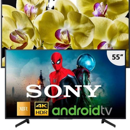 Smart TV 4K LED 55” Sony XBR-55X805G Android Wi-Fi - HDR Inteligência Artificial Conversor Digital