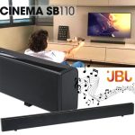 Soundbar JBL SB110 Cinema Caixa de Som 2.0 Canais 55W RMS