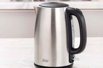 WAP Chaleira Elétrica WCE1 com Base Giratória 1,7L Indicador de Nível da Água Desligamento Automático e Filtro que Retém Impurezas 1850W 220V