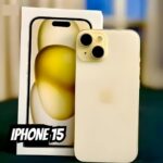 Apple iPhone 15 (128 GB) – Amarelo