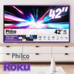 Smart TV 42” Philco PTV42G6FR2CPF Roku TV LED Dolby Áudio