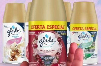 Glade Aromatizador de Ambiente Automático, Glade Refil, Odorizador de Ambiente, Frutas e Flores Vibrantes, 269ml