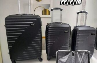 Conjunto Malas De Viagem Preto Pp P M Chicago Swiss Move