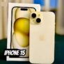 Apple iPhone 15 (128 GB) – Amarelo