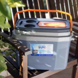 Caixa Térmica Suv Cooler Com Alça Cinza 20l Termolar Cor Cinza – Laranja