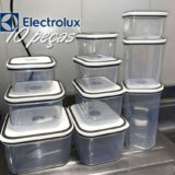 Conjunto 10 Potes Herméticos Com Tampa Easy-open Electrolux Cor Transparente
