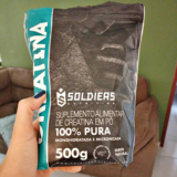 Creatina Monohidratada 500g – 100% Pura – Soldiers Nutrition