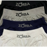 Kit 4 Cuecas Boxer Box Sem Costura Algodão Masculino Zorba