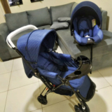 Cosco Kids, Travel System Reverse, Azul Rajado