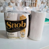 Snob Papel Toalha Multiuso Fd Branca Econom 100Fls – 2 Rolos